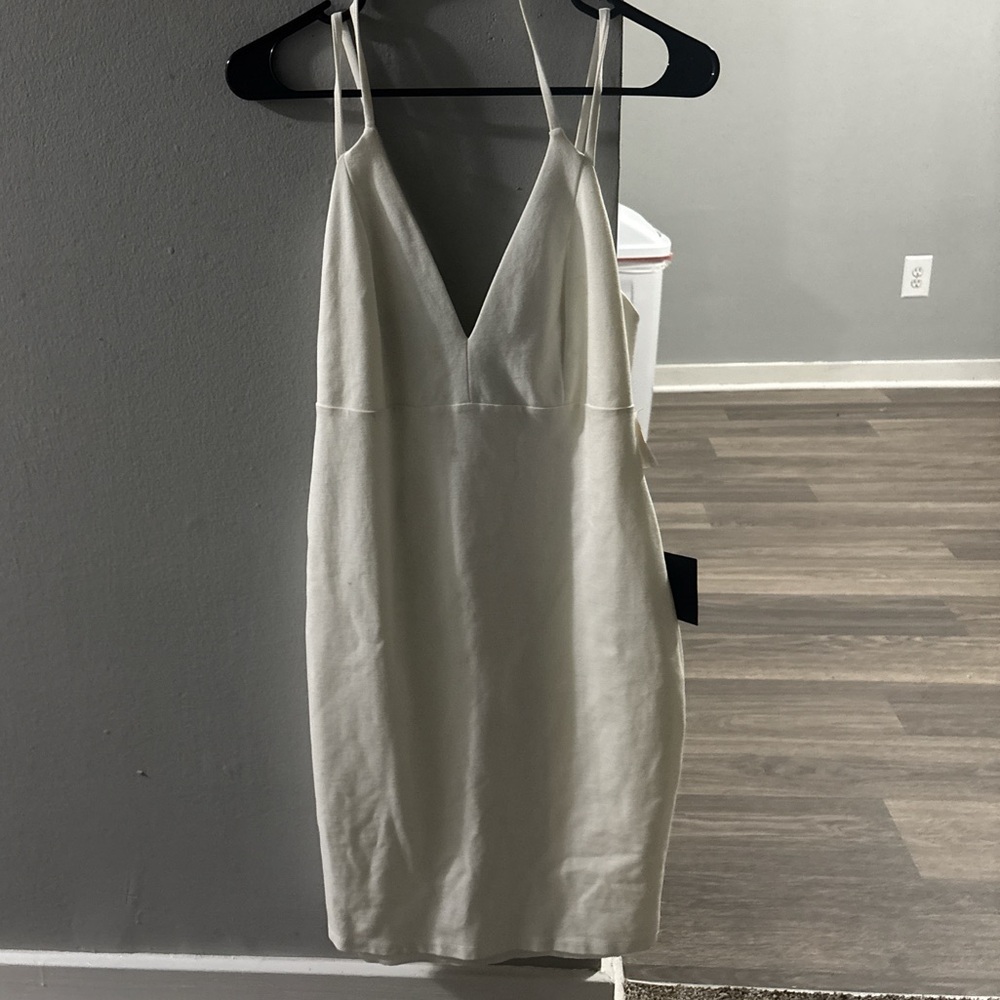 Cream Lulus mini dress